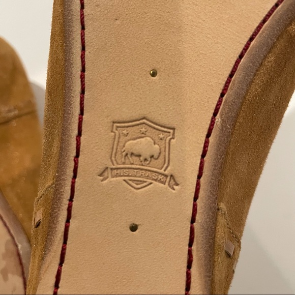 Trask Bianca Suede Pointy Toe Flat Shoe Size 9.5M - Picture 9 of 10